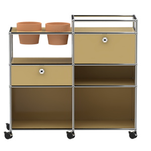 Musheng Module Cabinet with flower pots
